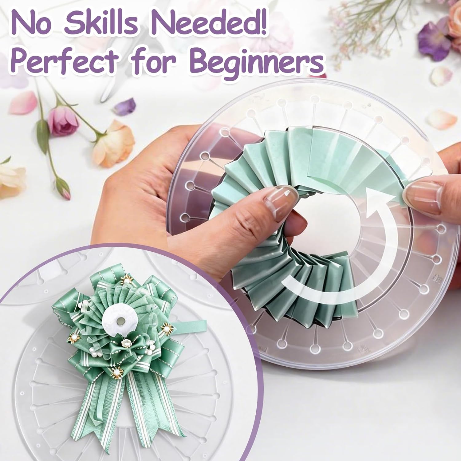 9cm 12cm 15cm Rosette Maker DI - огляд і ціна Typewriter Ribbon Roll