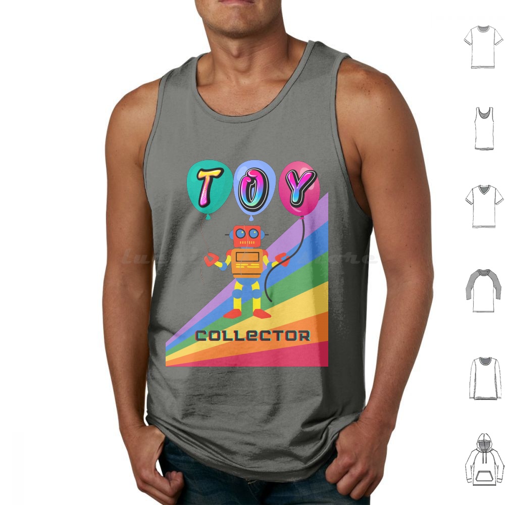 Toy Collector Tank Tops Print  - огляд і ціна Vintage And Collectible Toys