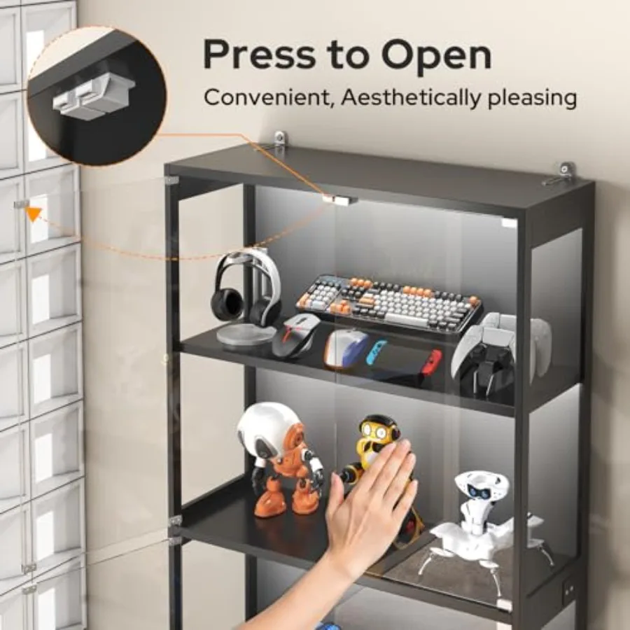 Display Cabinet with Glass Doo - огляд і ціна Collectible Collection