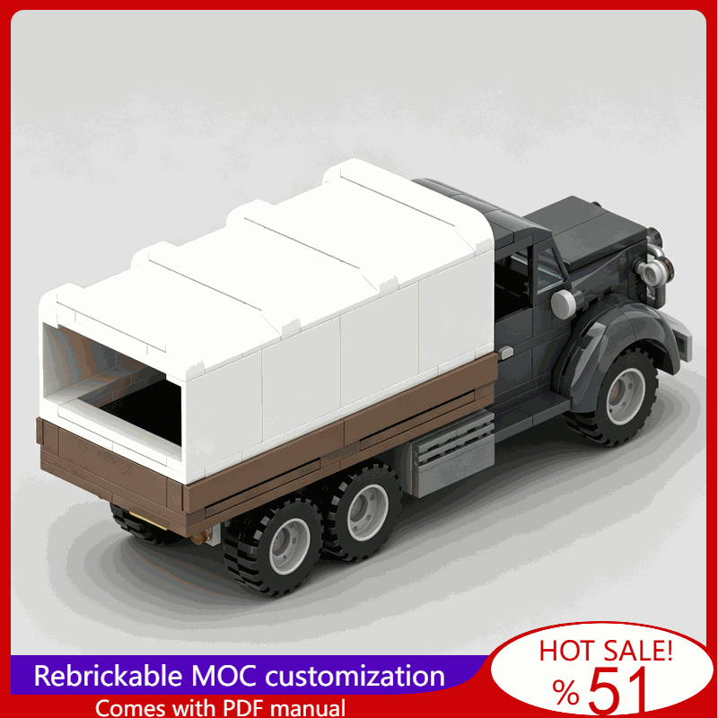 311PCS German Vintage Set War  - огляд і ціна Vintage Collectible Trucks