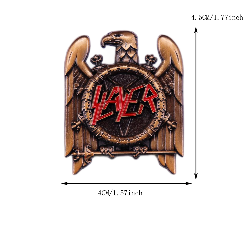 1pc Retro Heavy Metal Band Pop - огляд і ціна Collectible Vintage Brooches