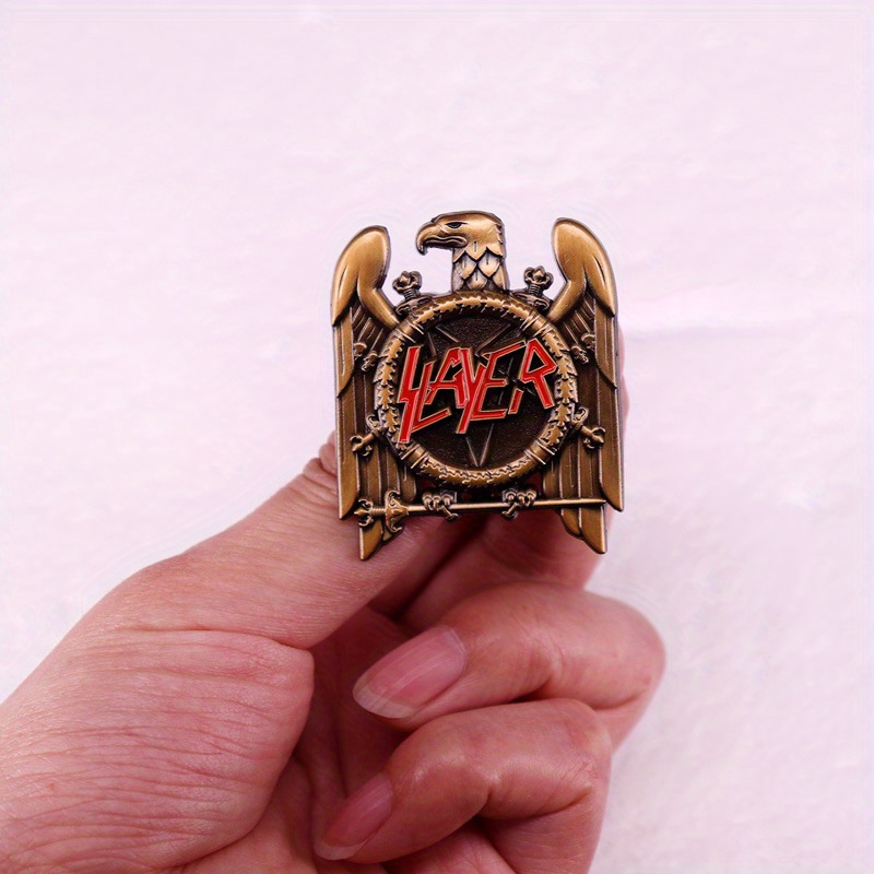 1pc Retro Heavy Metal Band Pop - огляд і ціна Collectible Vintage Brooches