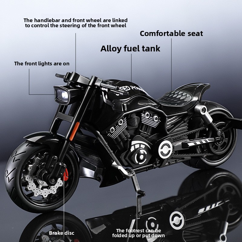 Simulation 1:10 Alloy Harley V - огляд і ціна Vintage And Collectible Toys