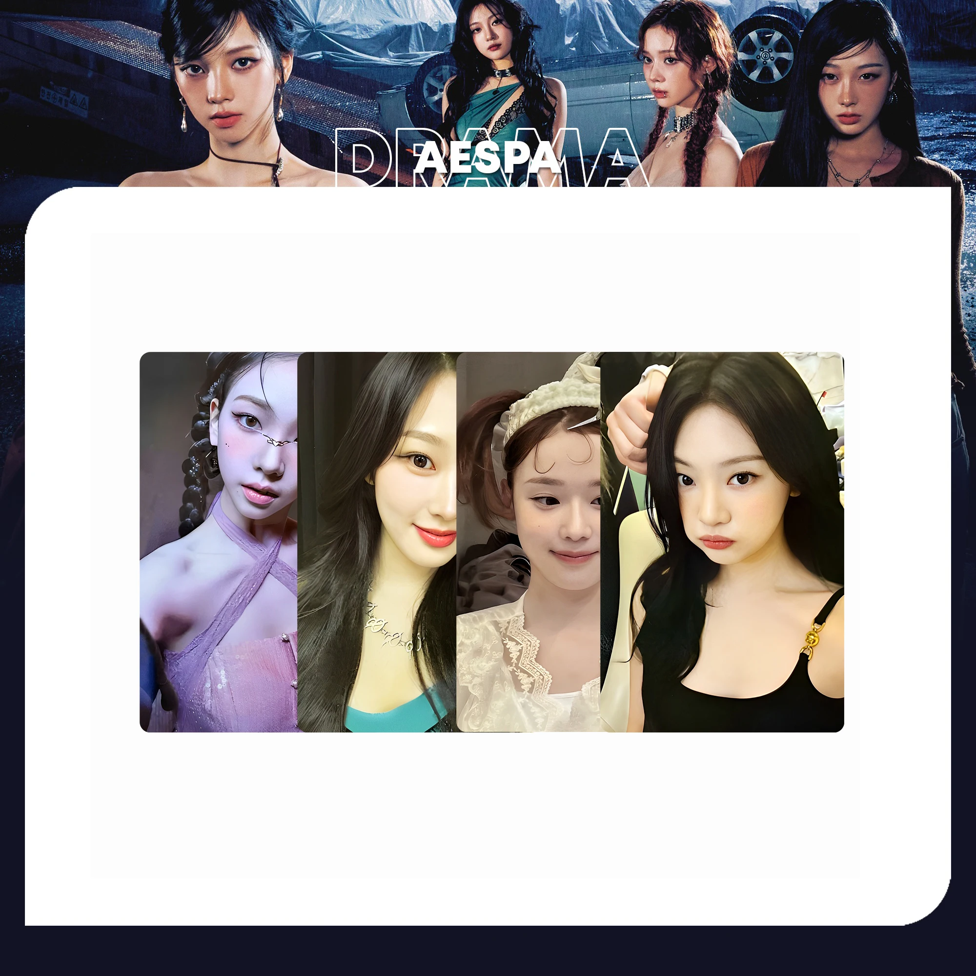 Vintage KPOP Lomo Cards Postca - огляд і ціна Vintage Collectible Cards