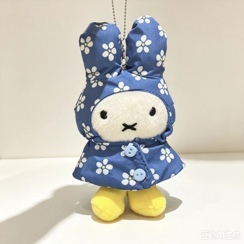 Miffy Raincoat Plush Keychain  - огляд і ціна Vintage Item