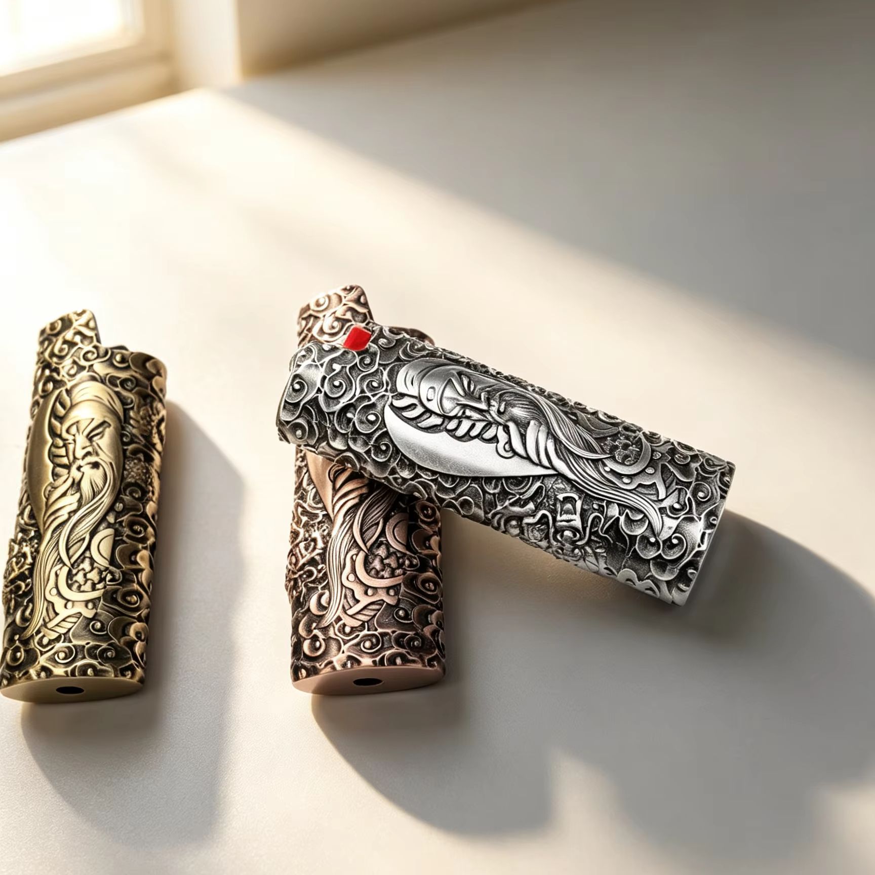 Zinc Alloy Lighter Case For BI - огляд і ціна Vintage And Collectible