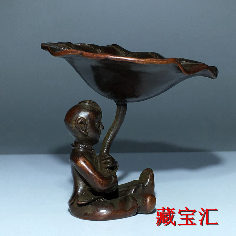 Vintage Antique Lotus Leaf Chi - огляд і ціна Vintage Collectible Items