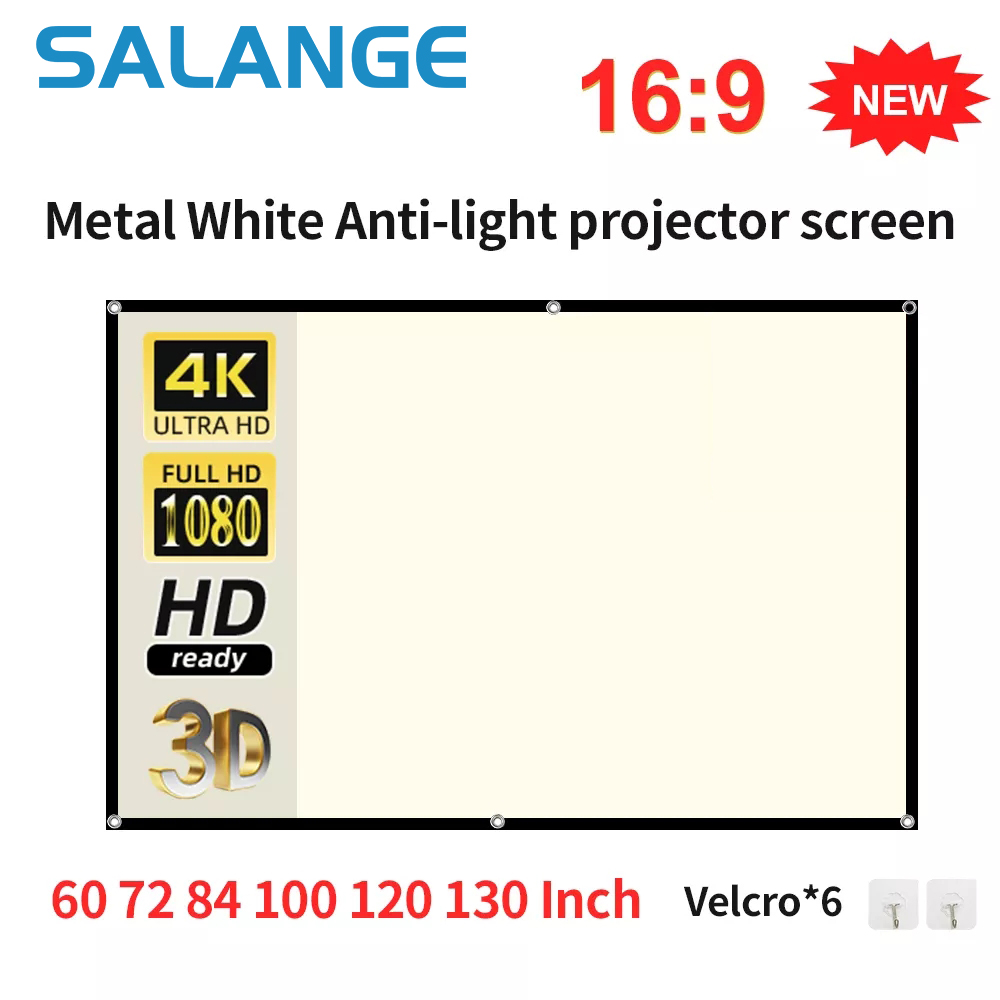 Salange Projector Screen 16:9  - огляд і ціна Slide Film 120